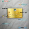Jamaica Mortgage bank visa gold card PSD scan and photo-realistic snapshot, 2 in 1