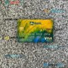 Jamaica National Bank visa electron card PSD scan and photo-realistic snapshot, 2 in 1