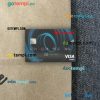 Japan Chiba Bank visa debit card PSD scan and photo-realistic snapshot, 2 in 1