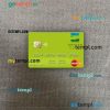 Japan Norinchukin Bank mastercard PSD scan and photo taken image, 2 in 1
