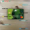 Japan Post bank mastercard PSD scan and photo taken image, 2 in 1