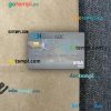 Jordan Arab Banking Corporation (ABC) visa debit card PSD scan and photo-realistic snapshot, 2 in 1