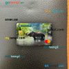 Kenya Co-operative Bank mastercard PSD scan and photo taken image, 2 in 1