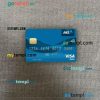 Kiribati ANZ Bank visa debit card PSD scan and photo-realistic snapshot, 2 in 1