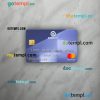 Kyrgyzstan OJSC Bakai Bank mastercard PSD scan and photo taken image, 2 in 1
