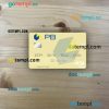 Latvia LPB Bank visa debit card PSD scan and photo-realistic snapshot, 2 in 1