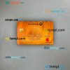 Latvia Swedbank mastercard PSD scan and photo taken image, 2 in 1