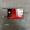 Libya Assaray (ATIB) bank visa classic card PSD scan and photo-realistic snapshot, 2 in 1