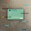 Madagascar Bank of Africa visa debit card PSD scan and photo-realistic snapshot, 2 in 1