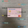 Malaysia Affin Bank mastercard PSD scan and photo taken image, 2 in 1