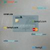 Marshall Islands Bank of Guam mastercard PSD scan and photo taken image, 2 in 1