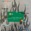 Mauritania BNP Paribas mastercard PSD scan and photo taken image, 2 in 1
