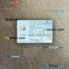 Monaco Barclays Bank PLC visa debit card PSD scan and photo-realistic snapshot, 2 in 1