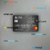 Monaco UBS bank mastercard PSD scan and photo taken image, 2 in 1