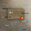 Mongolia TransBank of Mongolia mastercard PSD scan and photo taken image, 2 in 1