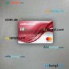 Montenegro Addiko Bank mastercard PSD scan and photo taken image, 2 in 1