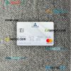 Montenegro Atlasmont Bank mastercard PSD scan and photo taken image, 2 in 1