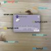 Montenegro NLB Banka a.d. Podgorica visa debit card PSD scan and photo-realistic snapshot, 2 in 1