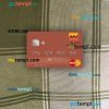 Morocco Attijariwafa Bank mastercard PSD scan and photo taken image, 2 in 1