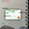 Morocco Credit Agricole bank mastercard PSD scan and photo taken image, 2 in 1