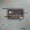 Mozambique Absa Bank Mozambique visa debit card PSD scan and photo-realistic snapshot, 2 in 1