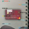 Myanmar Yoma Bank mastercard PSD scan and photo taken image, 2 in 1