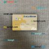 Nauru Eagle Bank Inc visa debit card PSD scan and photo-realistic snapshot, 2 in 1