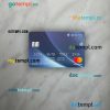 Nepal Bank Nepal mastercard PSD scan and photo taken image, 2 in 1