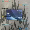 Nepal Bank Nepal visa classic card PSD scan and photo-realistic snapshot, 2 in 1