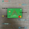 Nepal Nabil Bank mastercard PSD scan and photo taken image, 2 in 1
