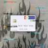Nepal Rastriya Banijya Bank (RBB) visa debit card PSD scan and photo-realistic snapshot, 2 in 1