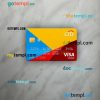 Netherlands Citibank visa classic card PSD scan and photo-realistic snapshot, 2 in 1