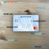 Netherlands (Holland) Crawford Technologies Bank mastercard PSD scan and photo taken image, 2 in 1