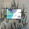New Zealand BNZ Greymouth Bank visa electron card PSD scan and photo-realistic snapshot, 2 in 1