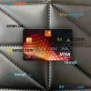 Nigeria GTBank visa classic card PSD scan and photo-realistic snapshot, 2 in 1