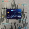 Nigeria Keystone Bank visa classic card PSD scan and photo-realistic snapshot, 2 in 1