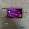 Nigeria Polaris Bank mastercard PSD scan and photo taken image, 2 in 1