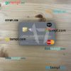 North Korea Daedong Credit Bank mastercard PSD scan and photo taken image, 2 in 1
