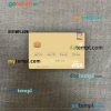 North Korea Daesong Bank visa debit card PSD scan and photo-realistic snapshot, 2 in 1
