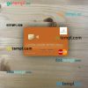 North Macedonia Stater Banka AD Kumanovo mastercard PSD scan and photo taken image, 2 in 1
