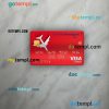 Norway Bank Norwegian AS bank visa classic card PSD scan and photo-realistic snapshot, 2 in 1