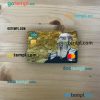 Norway DNB bank mastercard gold PSD scan and photo taken image, 2 in 1