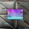 Oman Bank Nizwa visa classic card PSD scan and photo-realistic snapshot, 2 in 1