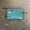 Palau Bank of Guam visa debit card PSD scan and photo-realistic snapshot, 2 in 1