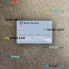 Panama Banco General visa debit card PSD scan and photo-realistic snapshot, 2 in 1