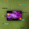 Paraguay Vision Banco bank mastercard PSD scan and photo taken image, 2 in 1