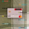 Peru Banco de Comercio mastercard PSD scan and photo taken image, 2 in 1