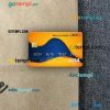 Peru Banco de Credito del Peru (BCP) bank visa electron card PSD scan and photo-realistic snapshot, 2 in 1