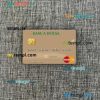 Poland Banca Intesa mastercard PSD scan and photo taken image, 2 in 1