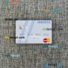 Portugal Abanca mastercard PSD scan and photo taken image, 2 in 1